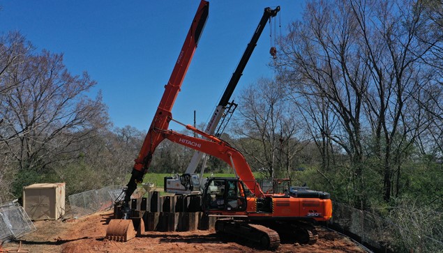 HITACHI ZX 350LC-6TS Telescoping Excavator for Sale or Rent in Houston TX | Excavator Rental | Heavy Equipment Rentals | Used Heavy Equipment for Sale | Boyer Equipment, LLC 1