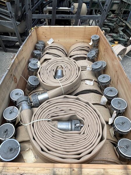 4"x25' Soft Sided Discharge Hose | Surplus Construction Equipment For Sale in Houston, TX | Boyer Equipment, LLC