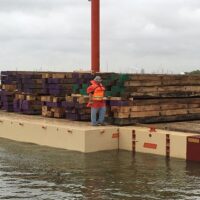 Barge for Rent in Houston TX | Barge Rental Houston | Marine Equipment Rental | Boyer Equipment | 5' ICRA Drilling Barge | 3