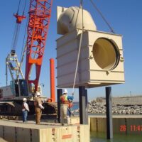 Barge for Rent in Houston TX | Barge Rental Houston | Marine Equipment Rental | Boyer Equipment | 7' ICRA Drilling Barge | 2