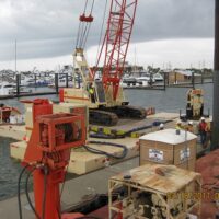 Barge for Rent in Houston TX | Barge Rental Houston | Marine Equipment Rental | Boyer Equipment | 7' ICRA Drilling Barge | 4