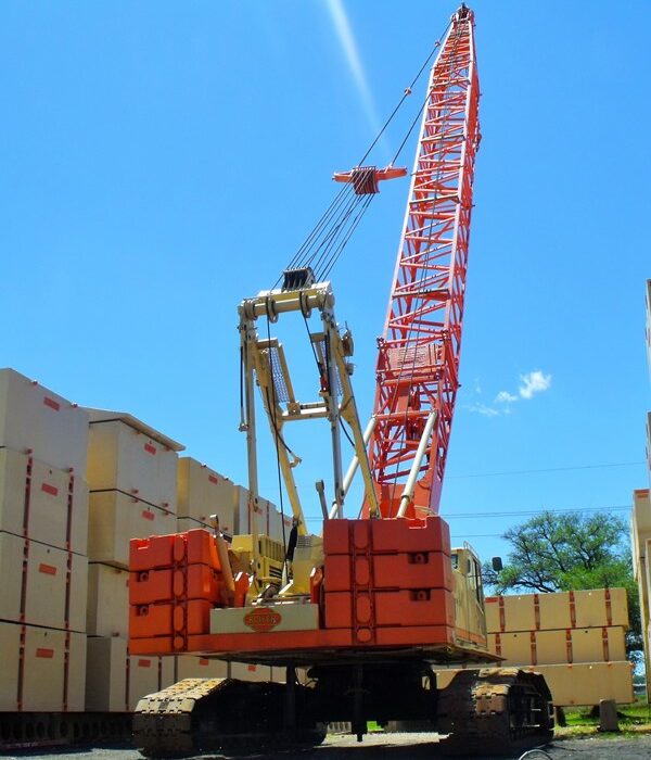 110T Crane for Rent in Houston TX | Crane Rental Houston | Heavy Equipment Rental | Boyer Equipment | CRANE 110T-Link Belt LS 308 | 1