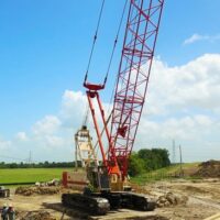 80T Crane for Rent in Houston TX | Crane Rental Houston | Heavy Equipment Rental | Boyer Equipment | Crane 80T - Sumitomo SC700DD | 6