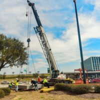 75T Telescoping Crane for Rent in Houston TX | Crane Rental Houston | Heavy Equipment Rental | Boyer Equipment | TELESCOPING CRANE-Link Belt 75T-TCC 750 | 2