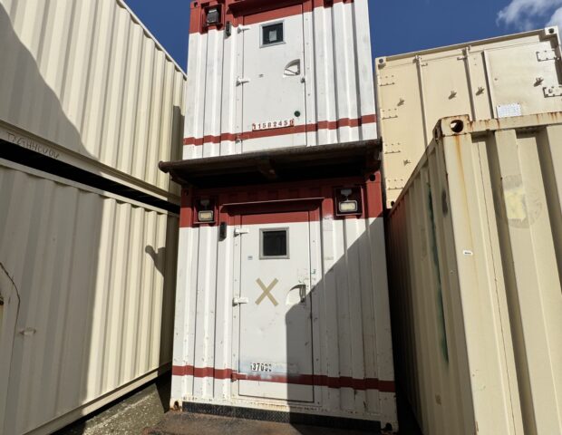 A variety of surplus shipping containers for sale from Boyer Equipment in Houston, TX.