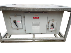 Surplus Industrial, Electrical Construction and more like this 800 AMP Power Distribution Station offered by Boyer Equipment in Houston TX.