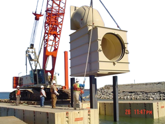 Construction Platform Marine Barge Rental in Houston TX | Barges offered by Boyer Equipment