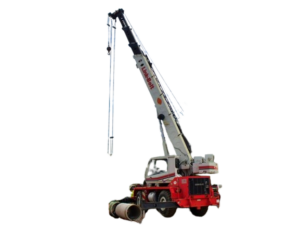 Crane rental Houston TX services offered by Boyer Equipment (Pictured is a 30T Link-Belt crane)