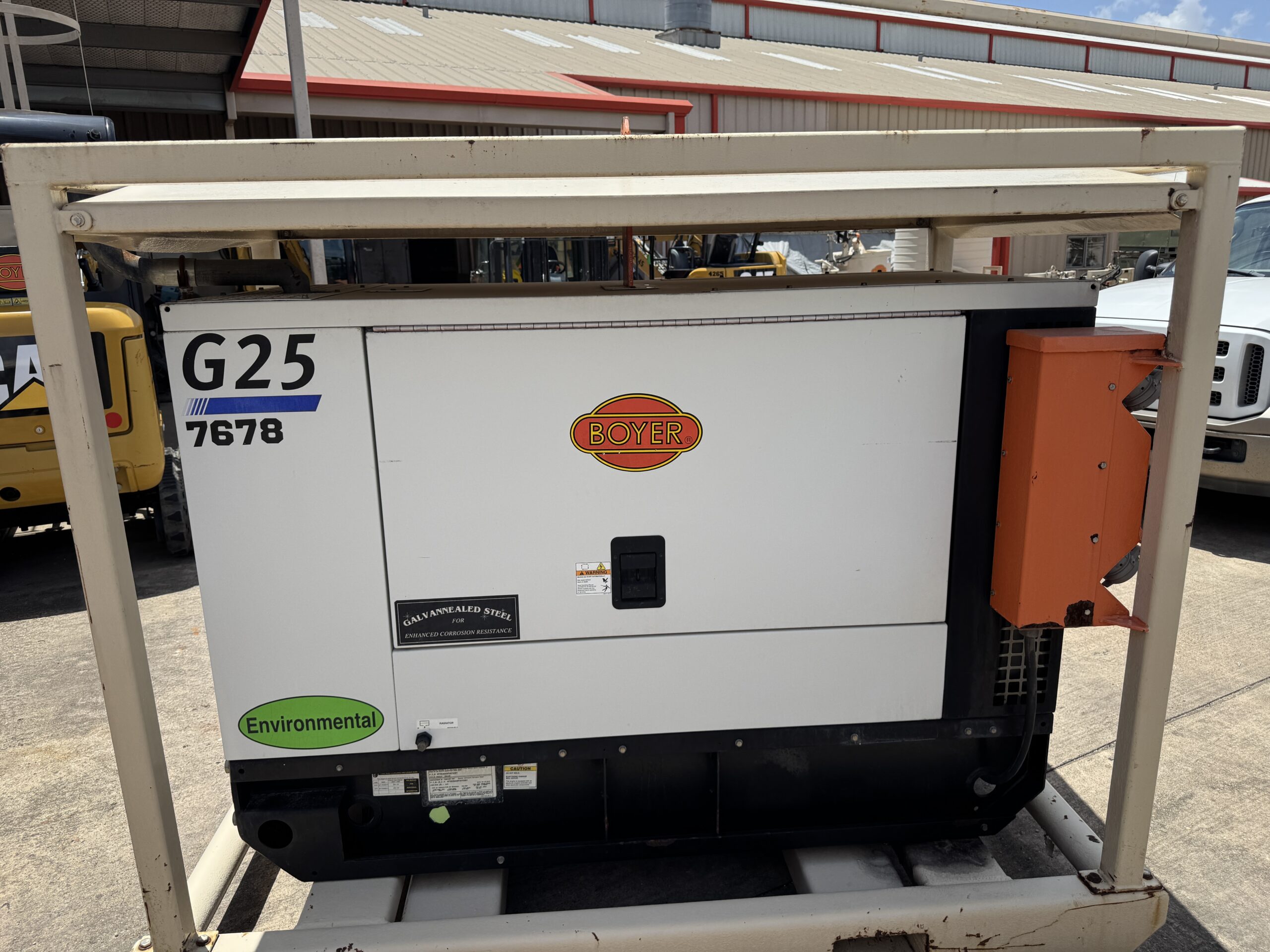 Used Doosan G25 20KW skid generator #7678 for sale in Houston, TX